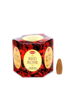 Red Rose Back Flow Cones 40'lı