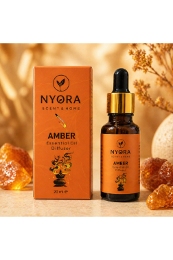 Nyora Amber Esansiyel Yağı (Diffuser Oil) 6'lı Set