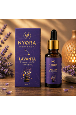 Nyora Lavanta Esansiyel Yağı (Diffuser Oil)6'lı Set