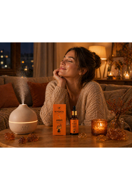 Nyora Amber Esansiyel Yağı (Diffuser Oil) 6'lı Set