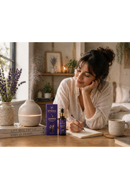 Nyora Lavanta Esansiyel Yağı (Diffuser Oil)6'lı Set