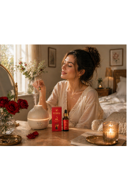 Nyora Gül Esansiyel Yağı (Diffuser Oil) 6'lı Se